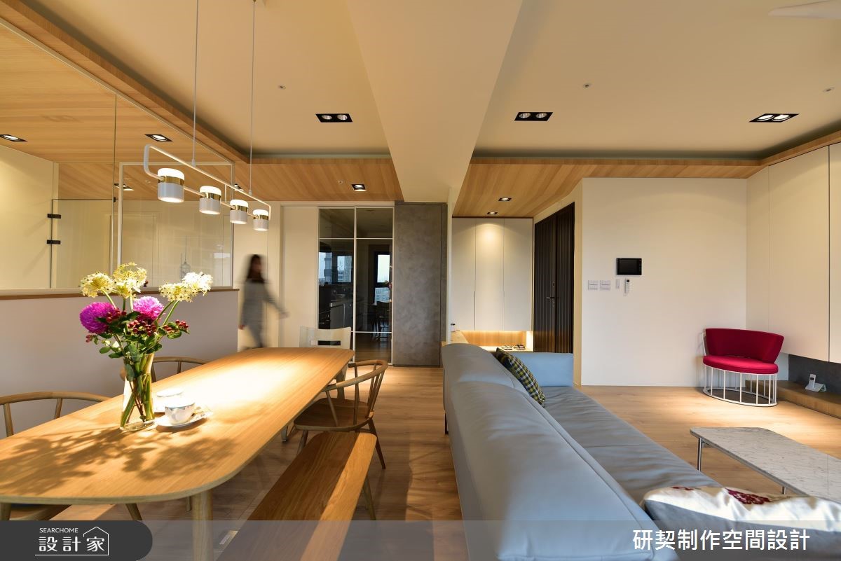 37坪新成屋(5年以下)＿北歐風餐廳案例圖片＿研契制作＿研契_05之7