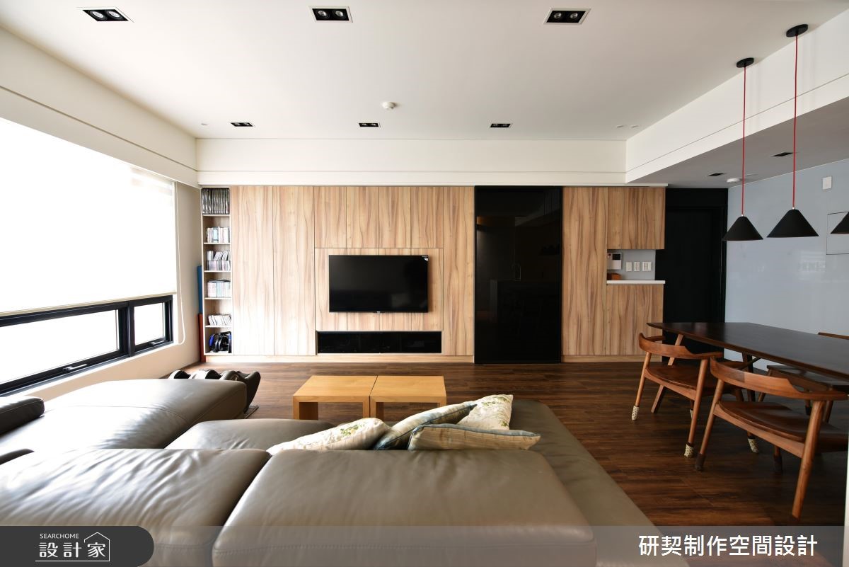 28坪中古屋(5~15年)＿現代風客廳案例圖片＿研契制作＿研契_07之4
