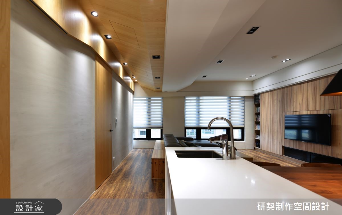 28坪中古屋(5~15年)＿現代風吧檯案例圖片＿研契制作＿研契_07之7