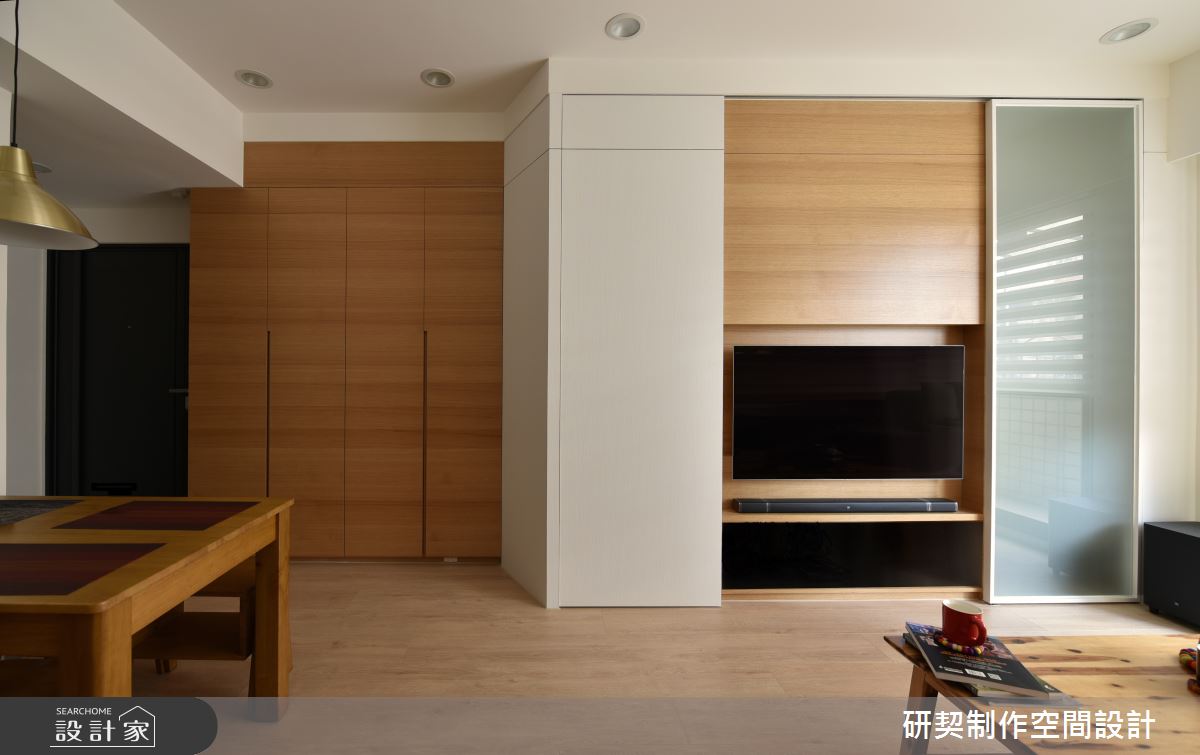 23坪老屋(16~30年)＿北歐風客廳案例圖片＿研契制作＿研契_08之4