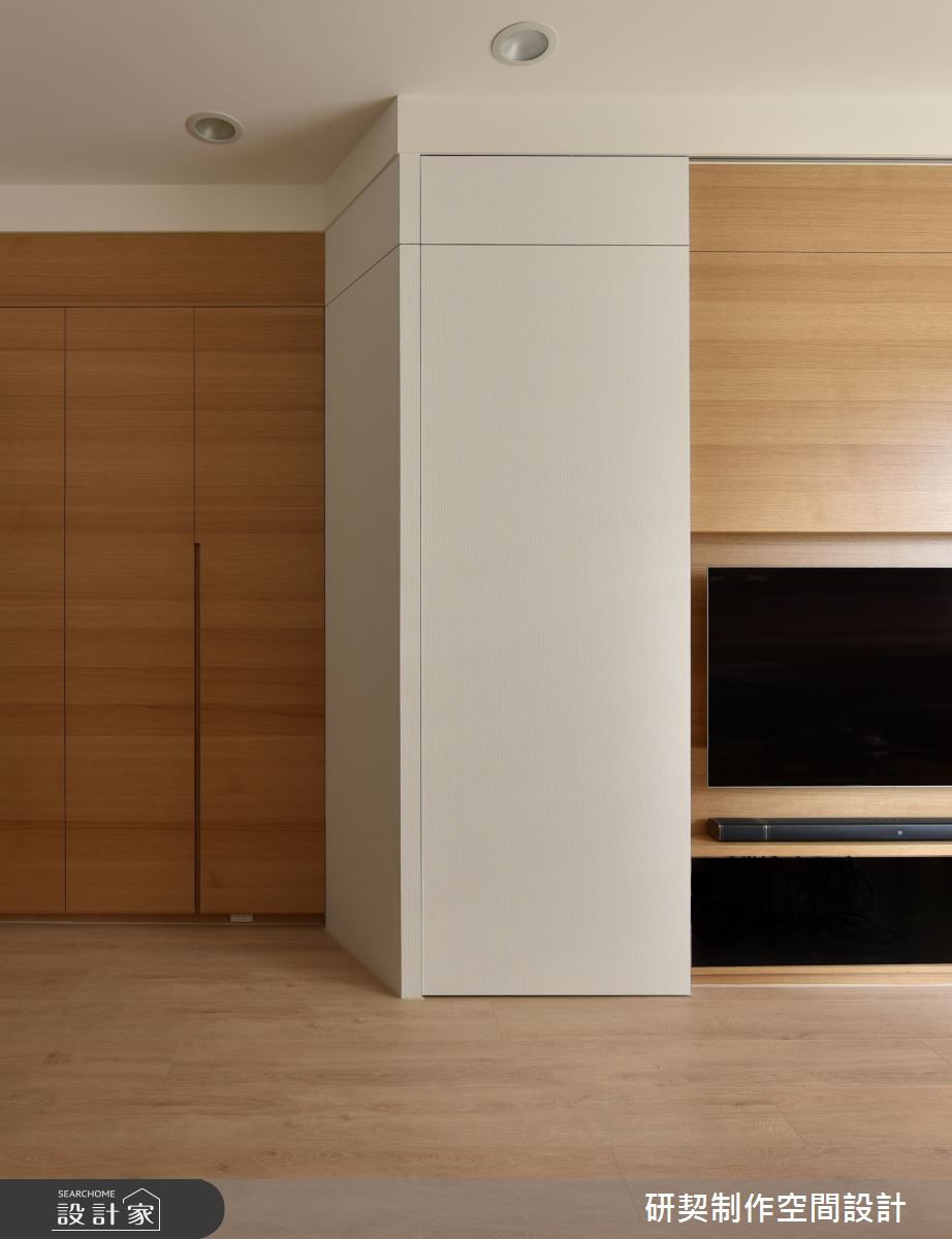 23坪老屋(16~30年)＿北歐風客廳案例圖片＿研契制作＿研契_08之5