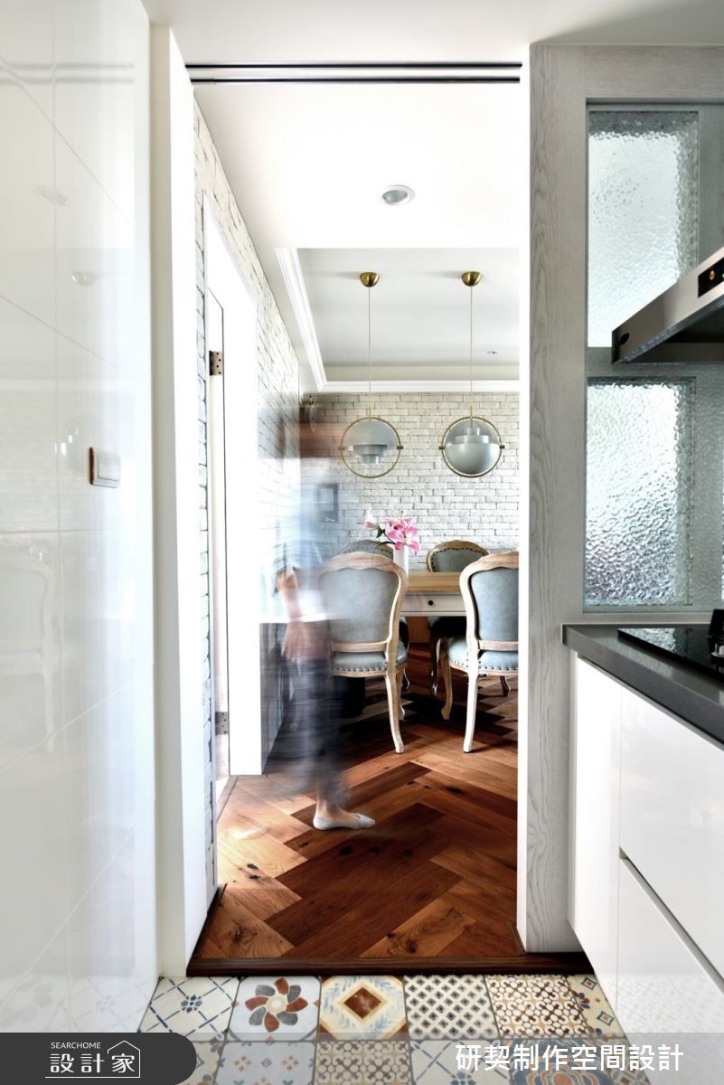 20坪新成屋(5年以下)＿鄉村風廚房案例圖片＿研契制作＿研契_09之12