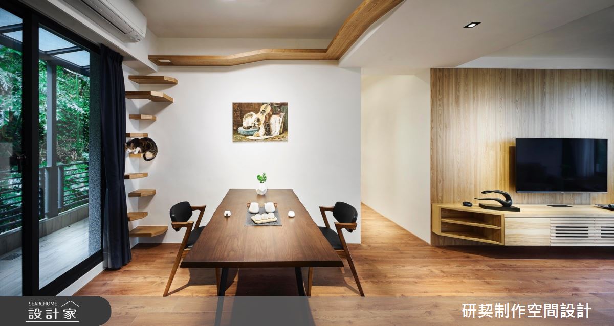 32坪老屋(16~30年)＿鄉村風餐廳案例圖片＿研契制作＿研契_11之5