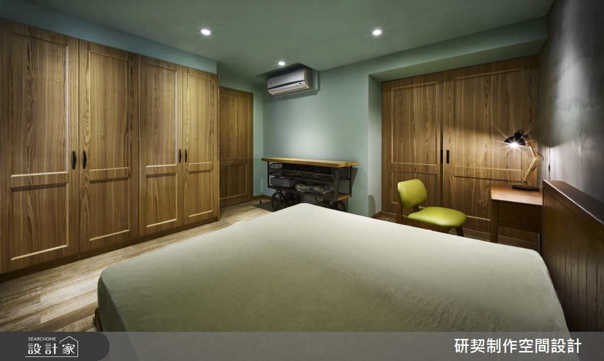 25坪中古屋(5~15年)＿工業風臥室案例圖片＿研契制作＿研契_12之7