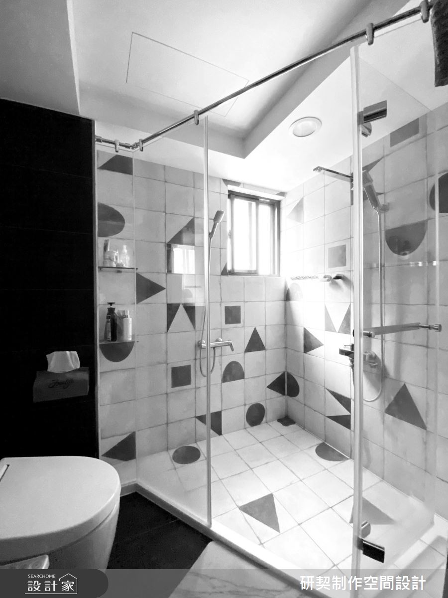 29坪老屋(16~30年)＿混搭風浴室案例圖片＿研契制作＿研契_13之11