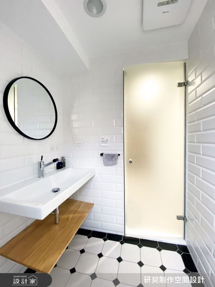 29坪老屋(16~30年)＿混搭風浴室案例圖片＿研契制作＿研契_13之13