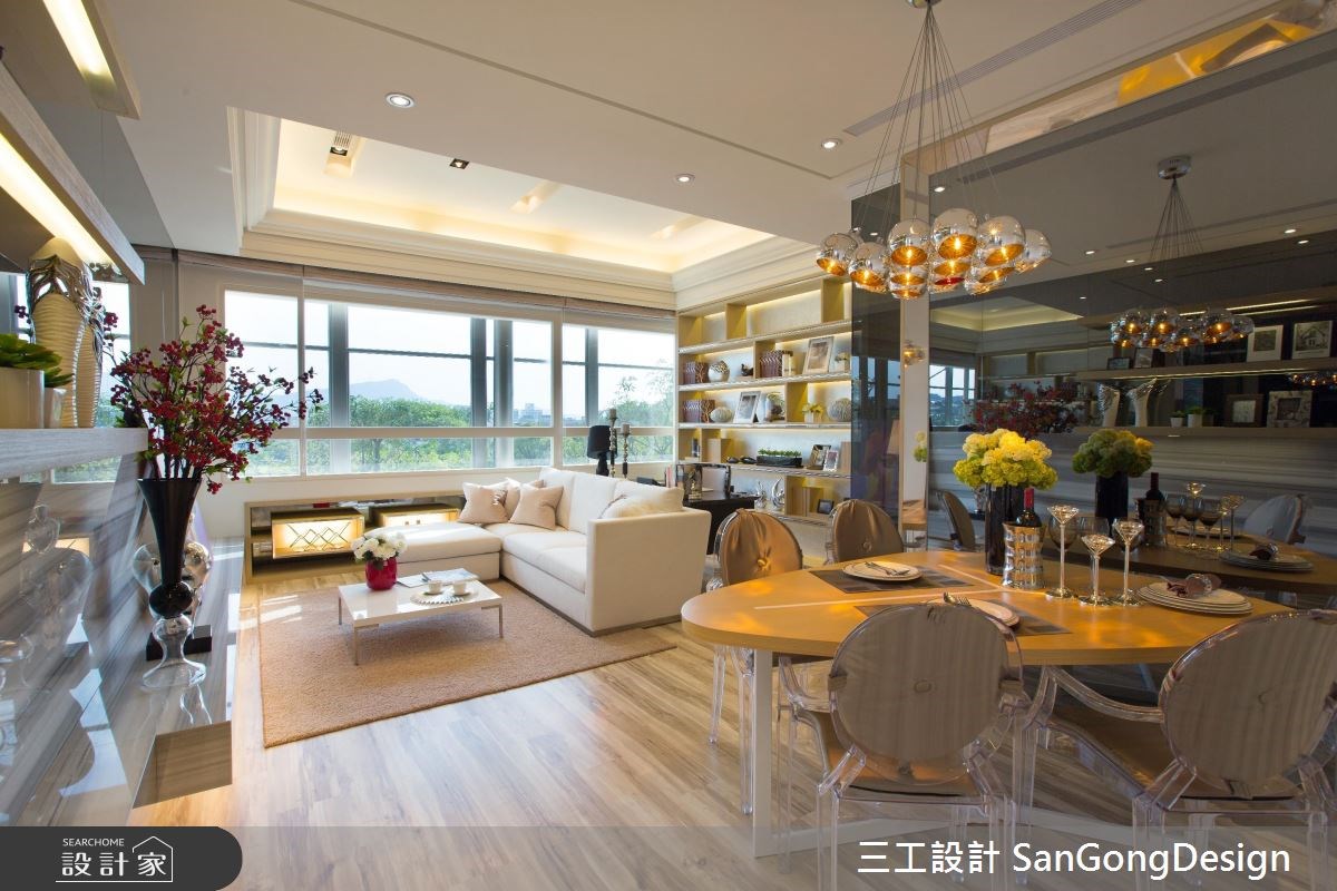 20坪新成屋(5年以下)＿混搭風客廳餐廳案例圖片＿三工設計 SanGongDesign＿三工_03之1
