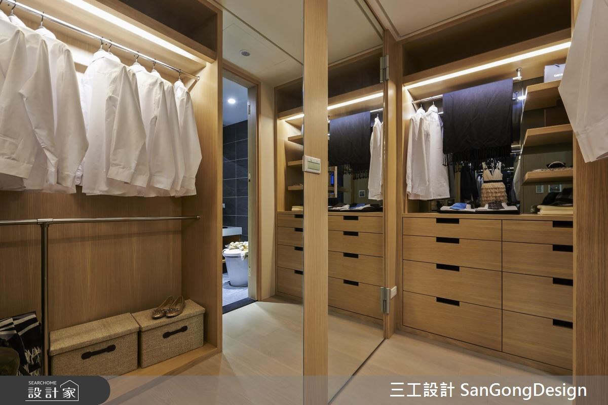 40坪新成屋(5年以下)＿混搭風更衣間案例圖片＿三工設計 SanGongDesign＿三工_05之11