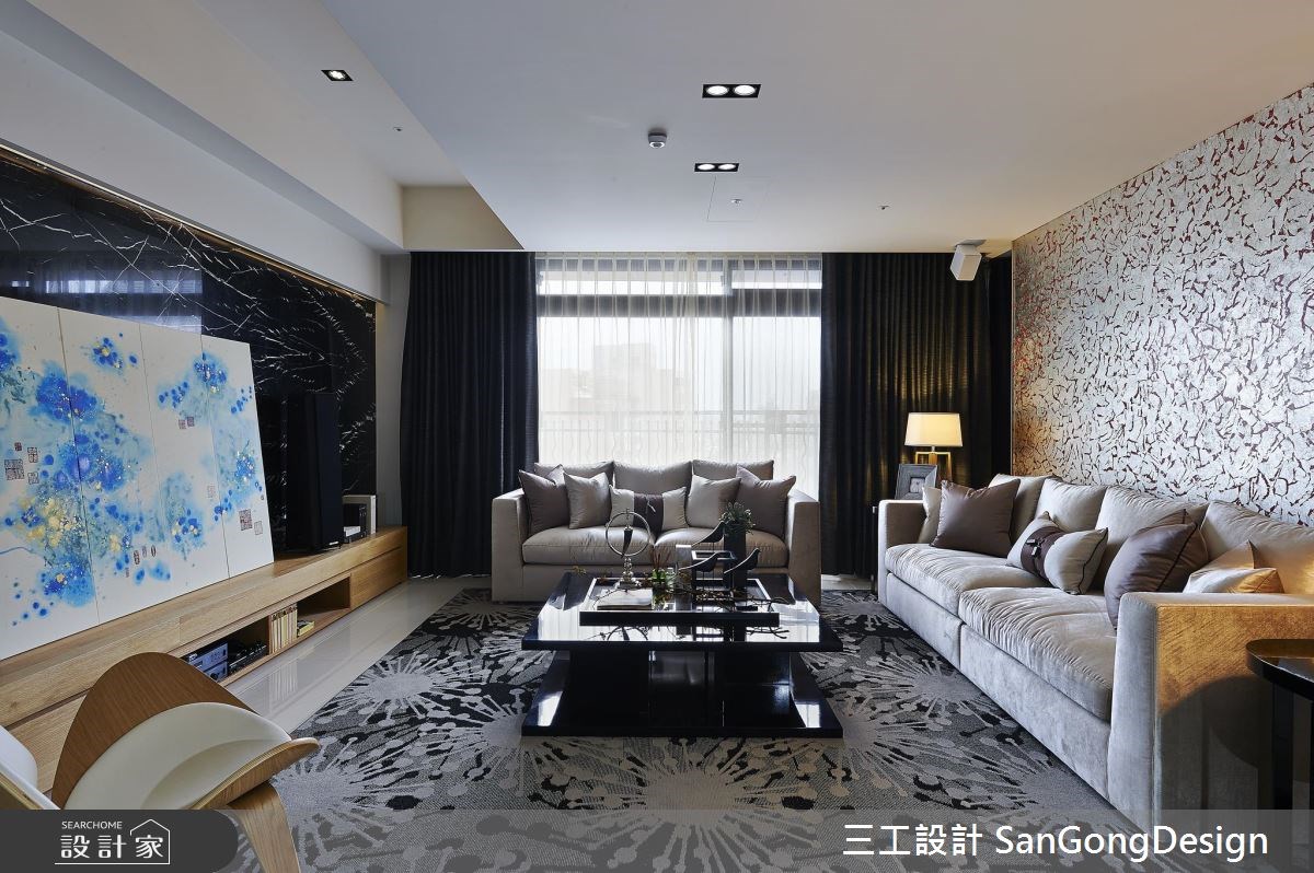 60坪新成屋(5年以下)＿混搭風客廳案例圖片＿三工設計 SanGongDesign＿三工_06之3