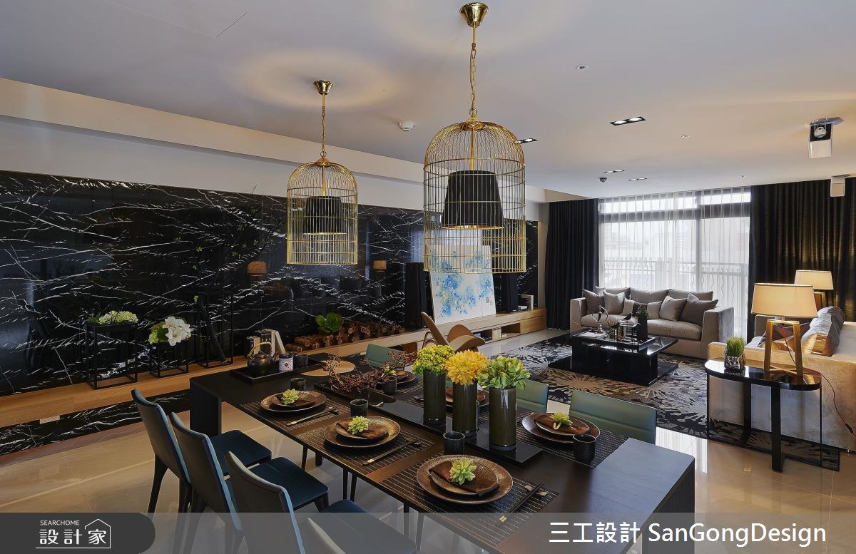 60坪新成屋(5年以下)＿混搭風客廳餐廳案例圖片＿三工設計 SanGongDesign＿三工_06之7