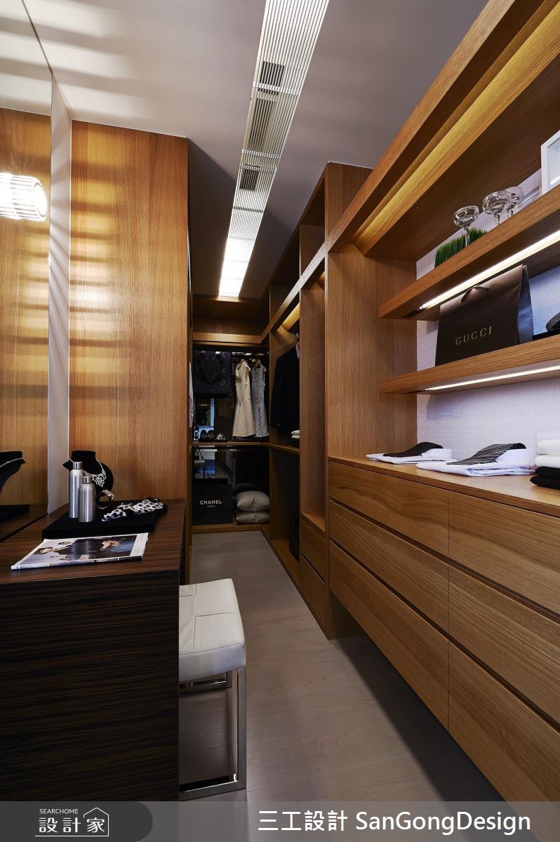 60坪新成屋(5年以下)＿混搭風更衣間案例圖片＿三工設計 SanGongDesign＿三工_06之15