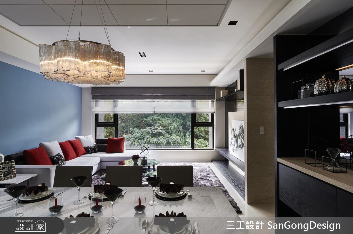 40坪新成屋(5年以下)＿混搭風客廳餐廳案例圖片＿三工設計 SanGongDesign＿三工_07之3