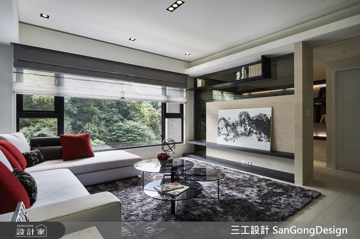40坪新成屋(5年以下)＿混搭風客廳案例圖片＿三工設計 SanGongDesign＿三工_07之4