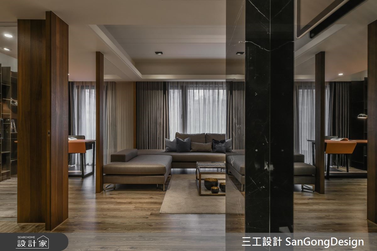 50坪新成屋(5年以下)＿混搭風客廳案例圖片＿三工設計 SanGongDesign＿三工_08之1