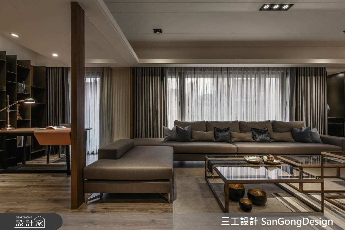 50坪新成屋(5年以下)＿混搭風客廳案例圖片＿三工設計 SanGongDesign＿三工_08之2