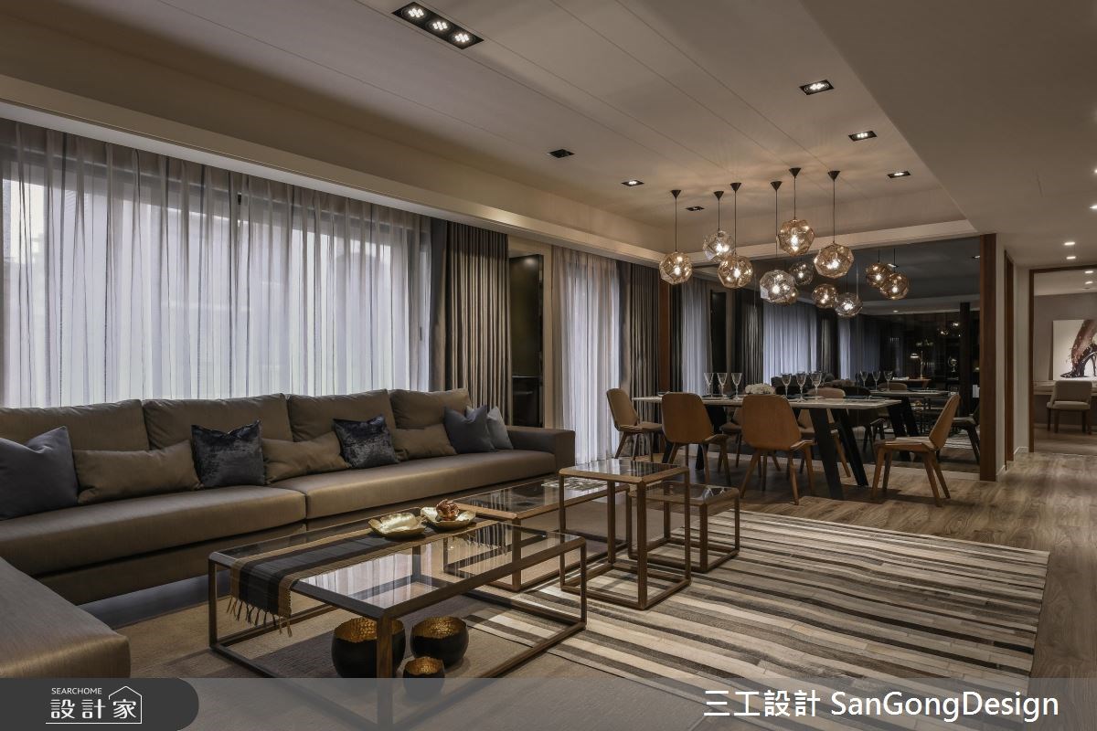 50坪新成屋(5年以下)＿混搭風客廳餐廳案例圖片＿三工設計 SanGongDesign＿三工_08之3