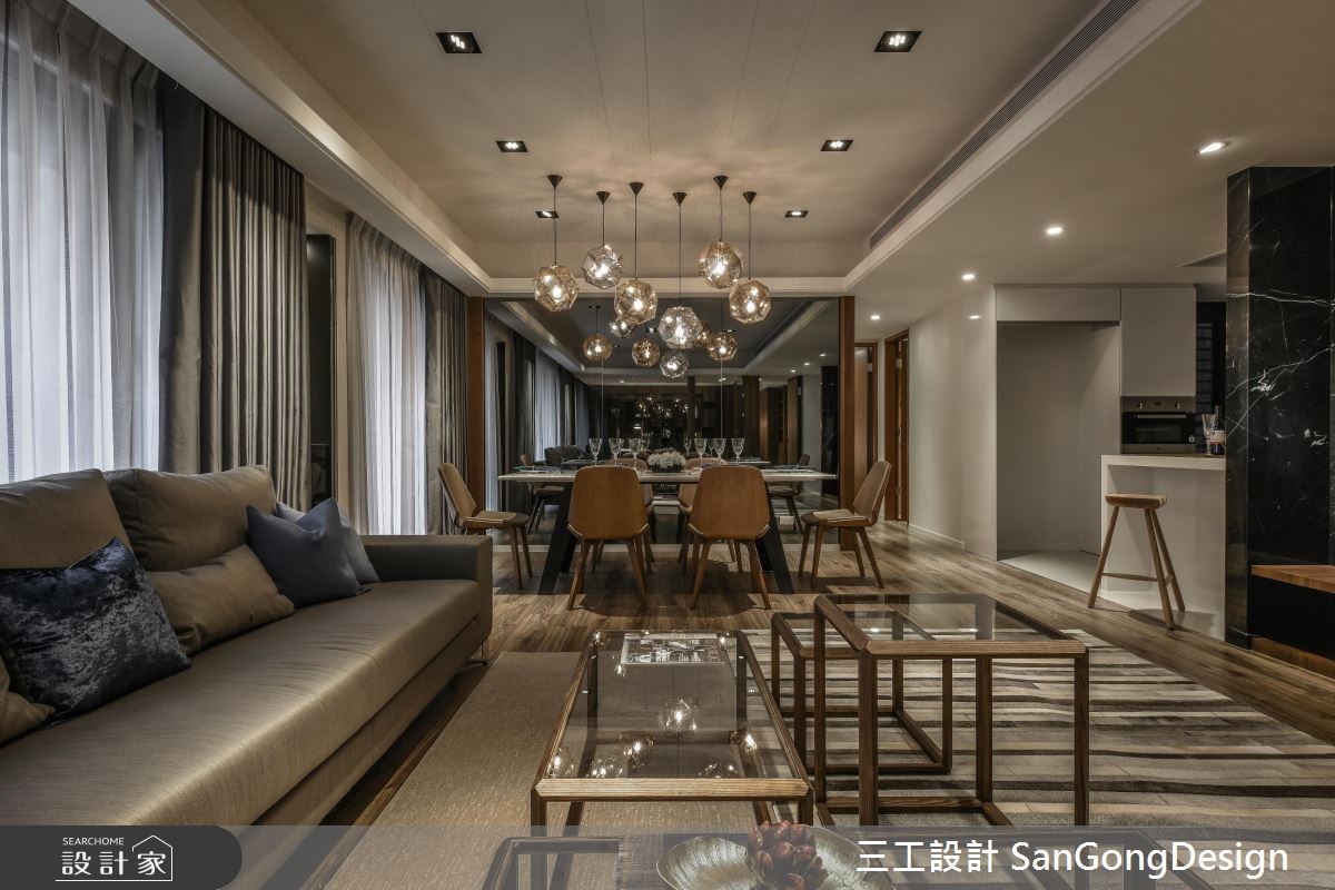 50坪新成屋(5年以下)＿混搭風客廳餐廳案例圖片＿三工設計 SanGongDesign＿三工_08之6