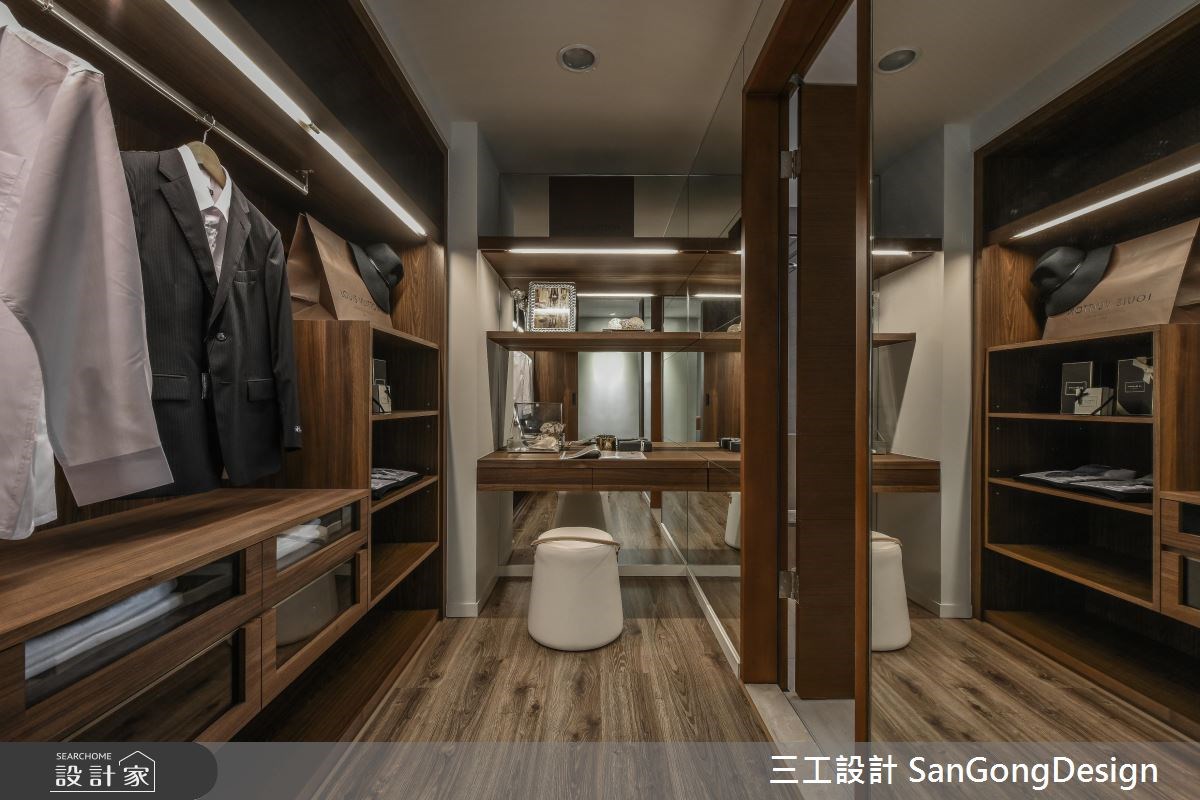 50坪新成屋(5年以下)＿混搭風更衣間案例圖片＿三工設計 SanGongDesign＿三工_08之20