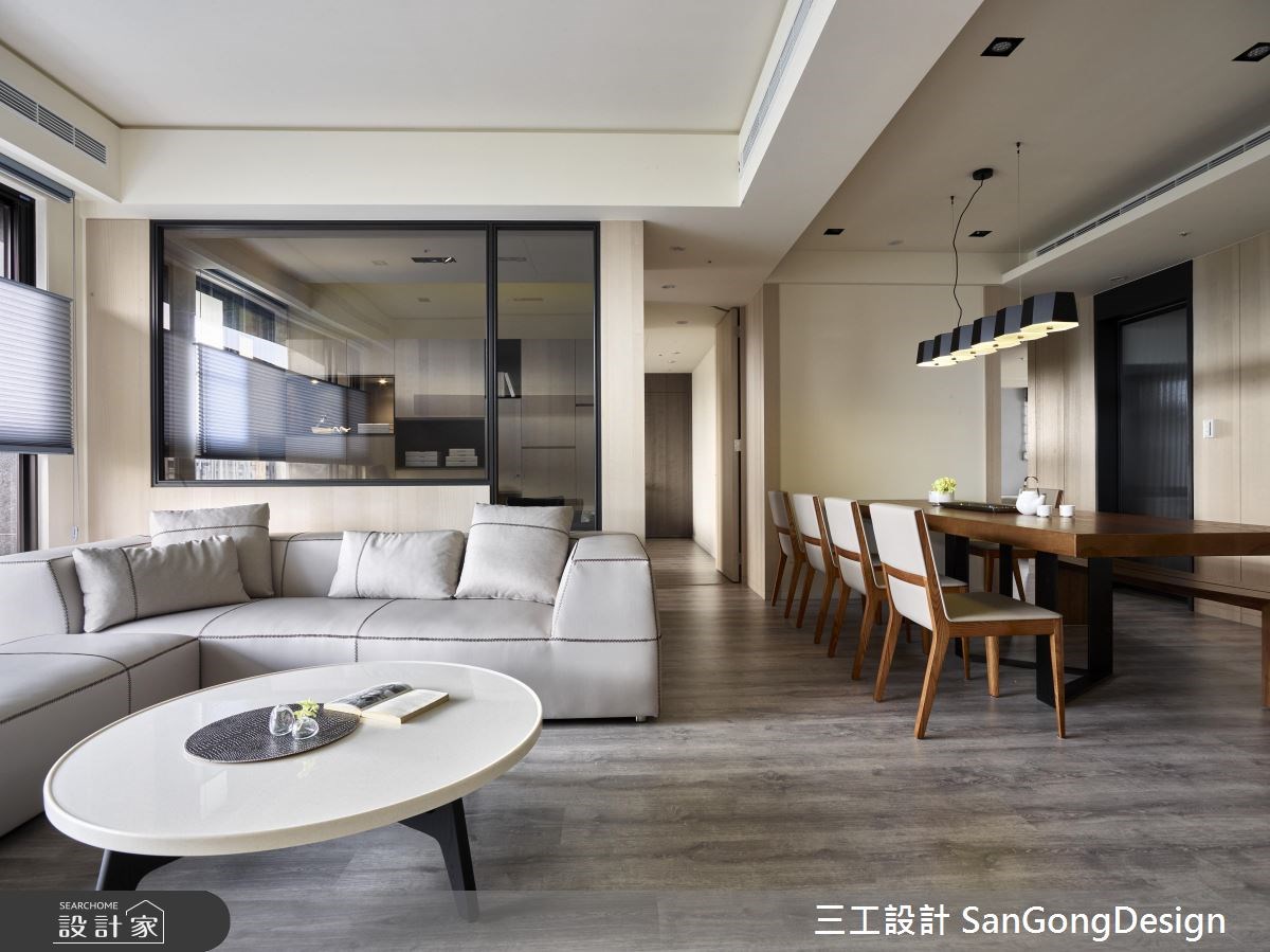 40坪新成屋(5年以下)＿混搭風客廳餐廳案例圖片＿三工設計 SanGongDesign＿三工_09之6