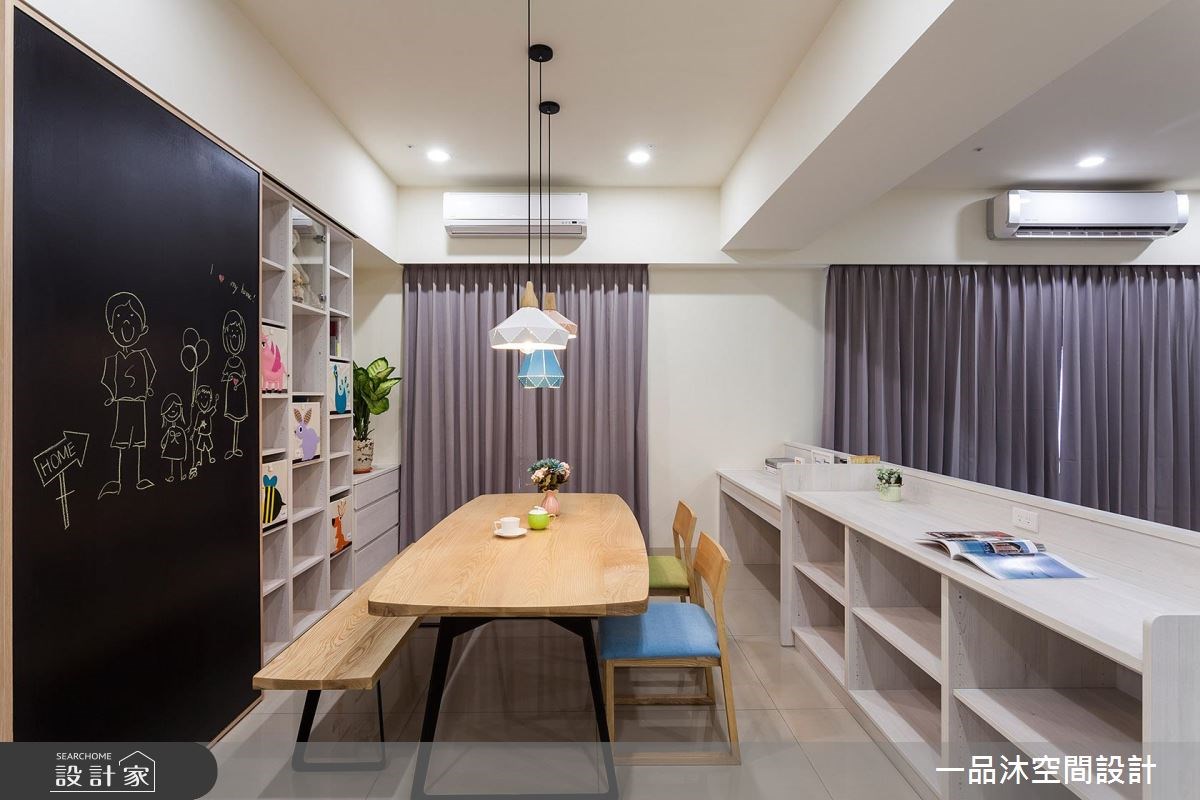 50坪新成屋(5年以下)＿簡約風餐廳案例圖片＿一品沐空間設計＿一品沐_01之15