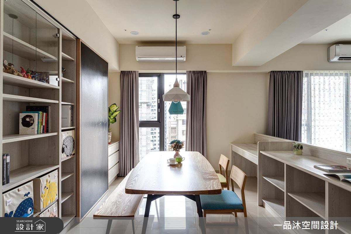 50坪新成屋(5年以下)＿簡約風餐廳案例圖片＿一品沐空間設計＿一品沐_01之18