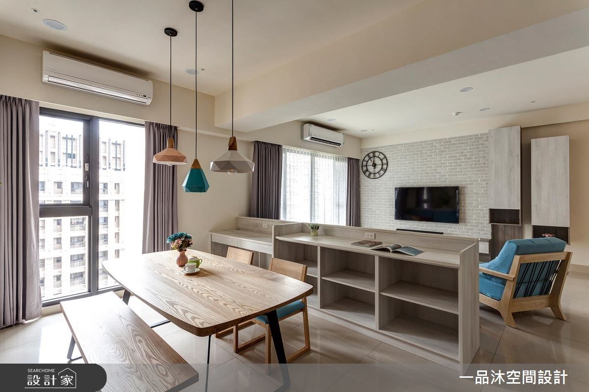 50坪新成屋(5年以下)＿簡約風餐廳案例圖片＿一品沐空間設計＿一品沐_01之19
