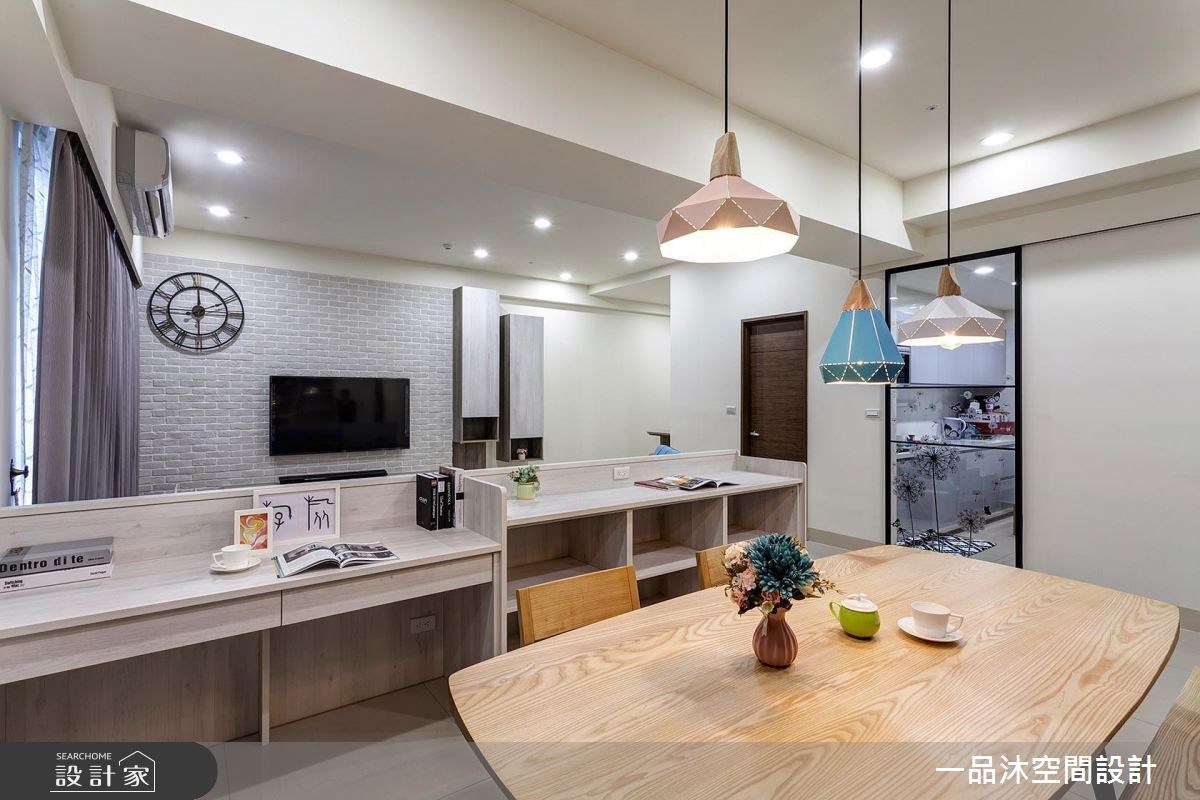50坪新成屋(5年以下)＿簡約風餐廳案例圖片＿一品沐空間設計＿一品沐_01之23