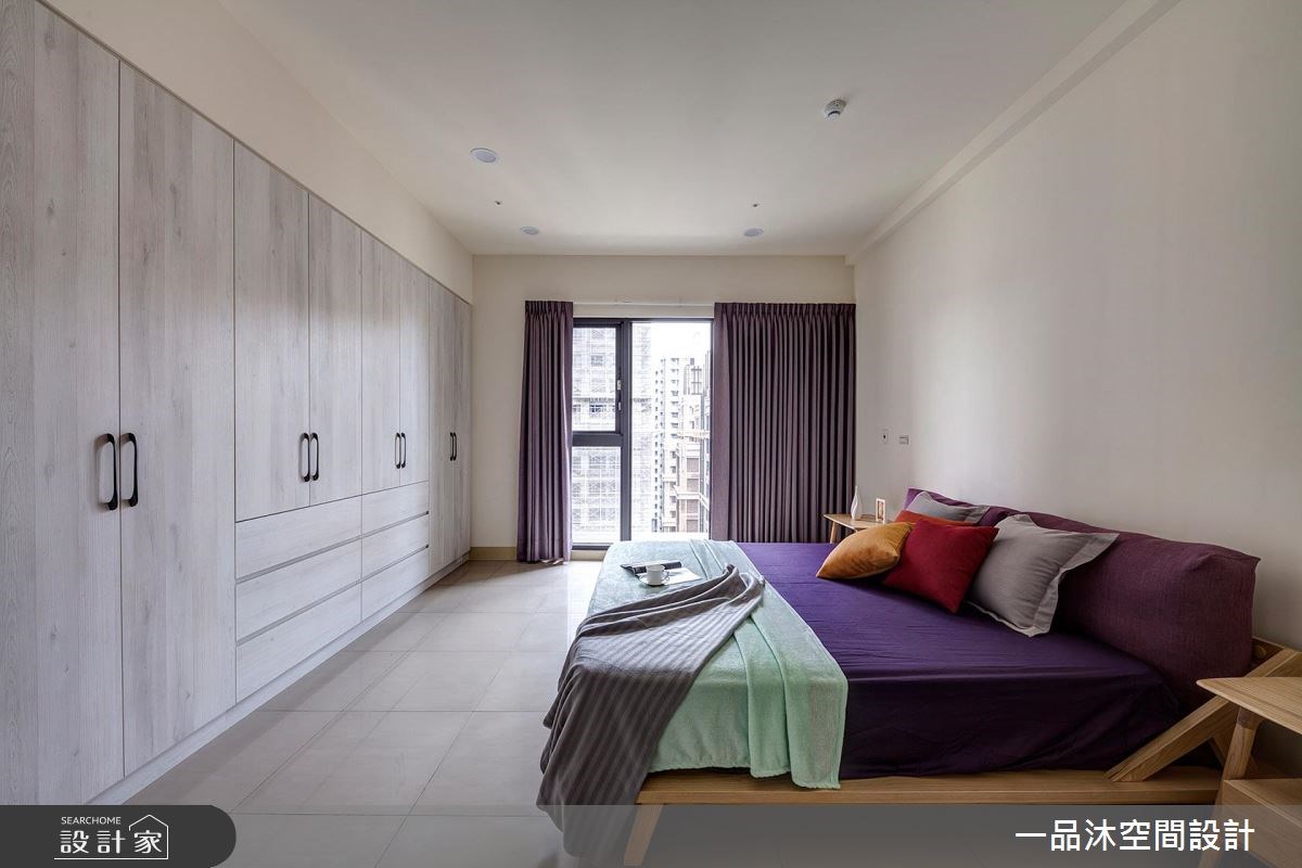 50坪新成屋(5年以下)＿簡約風臥室案例圖片＿一品沐空間設計＿一品沐_01之27