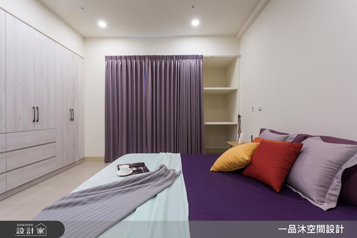 50坪新成屋(5年以下)＿簡約風臥室案例圖片＿一品沐空間設計＿一品沐_01之32