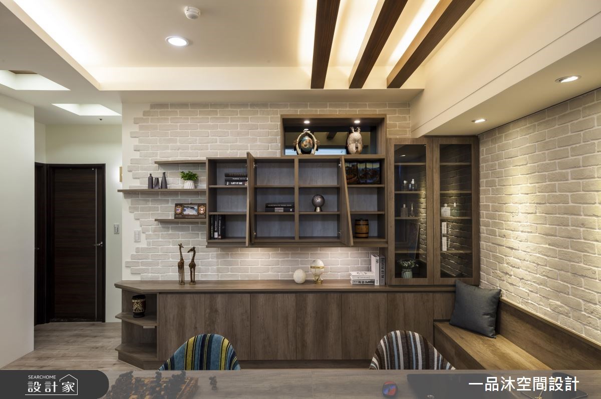 35坪新成屋(5年以下)＿混搭風工作區案例圖片＿一品沐空間設計＿一品沐_02之32