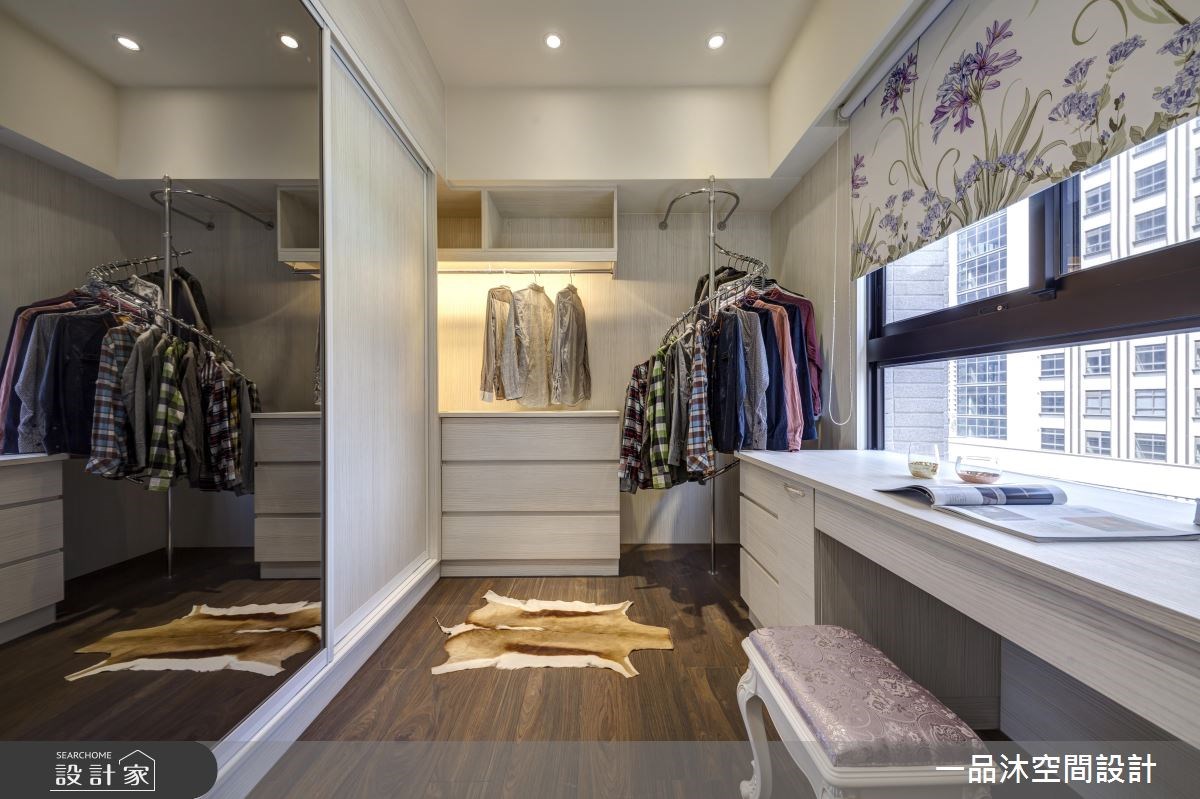 35坪新成屋(5年以下)＿混搭風更衣間案例圖片＿一品沐空間設計＿一品沐_02之40