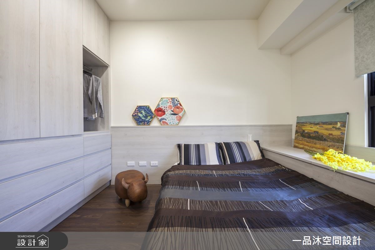 35坪新成屋(5年以下)＿混搭風臥室案例圖片＿一品沐空間設計＿一品沐_02之44