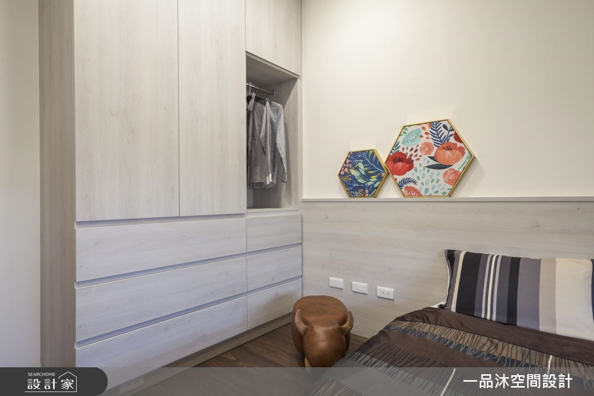 35坪新成屋(5年以下)＿混搭風臥室案例圖片＿一品沐空間設計＿一品沐_02之45
