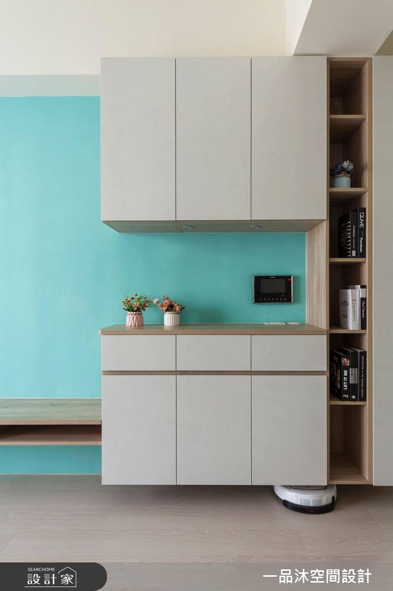 33坪新成屋(5年以下)＿北歐風玄關案例圖片＿一品沐空間設計＿一品沐_05之2