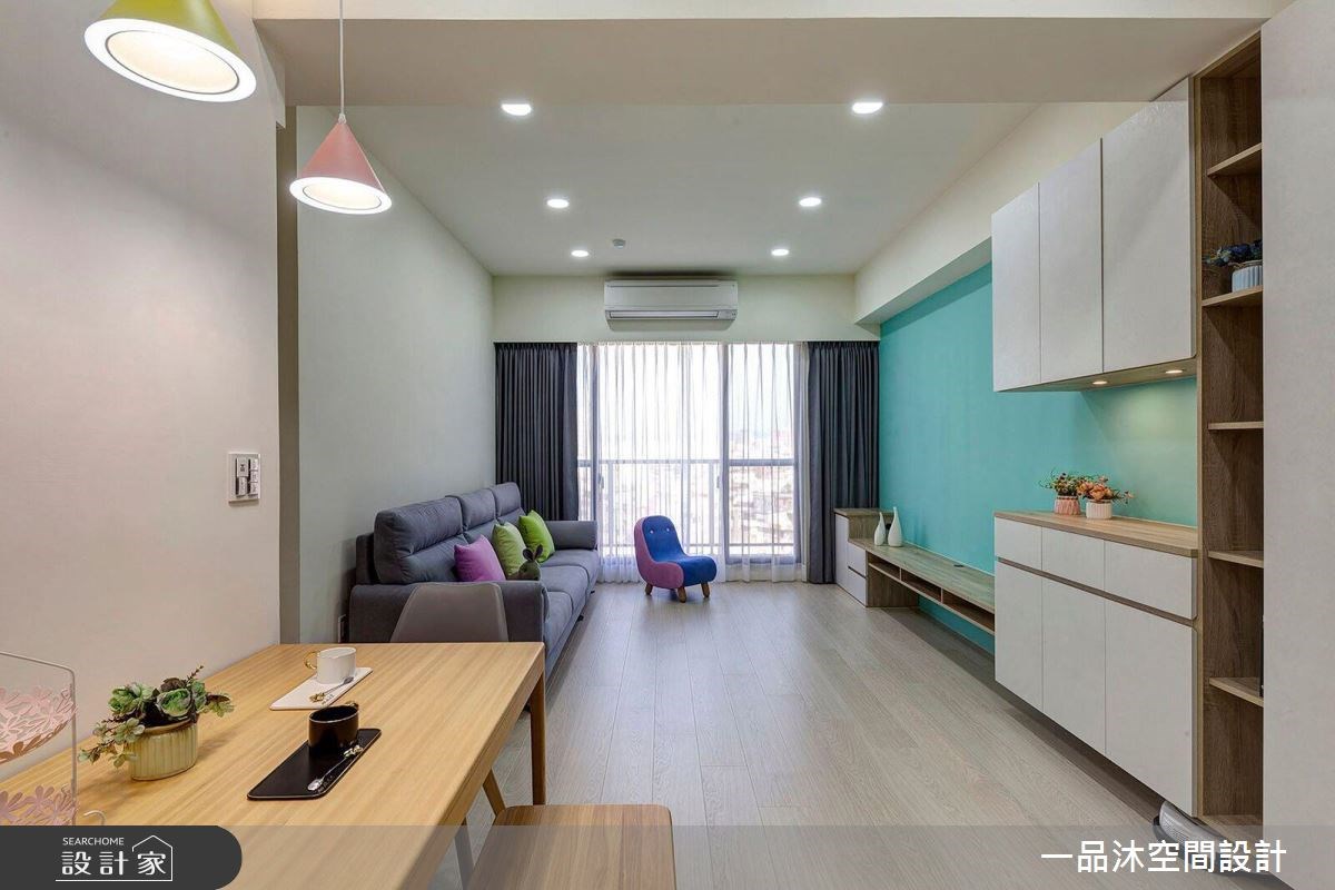 33坪新成屋(5年以下)＿北歐風客廳餐廳案例圖片＿一品沐空間設計＿一品沐_05之5