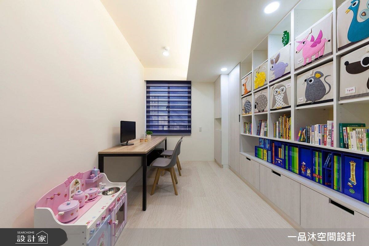 33坪新成屋(5年以下)＿北歐風書房案例圖片＿一品沐空間設計＿一品沐_05之10