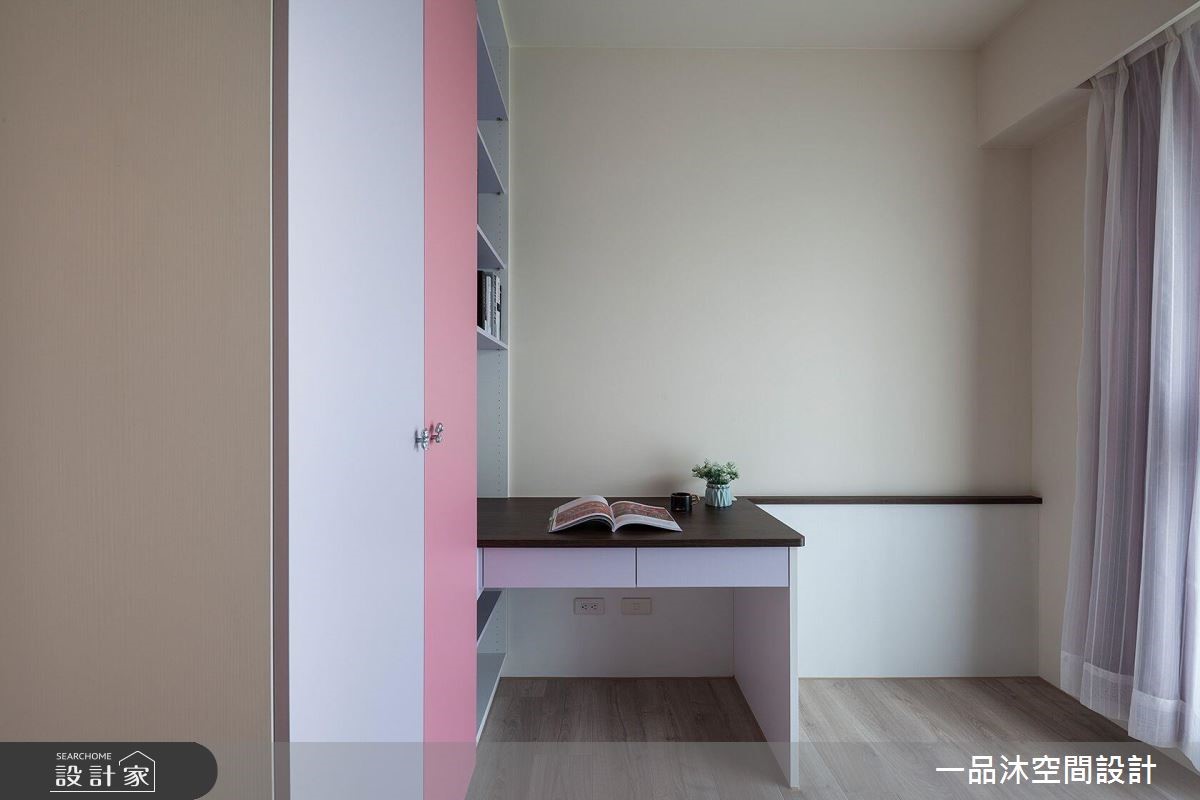 30坪新成屋(5年以下)＿混搭風書房案例圖片＿一品沐空間設計＿一品沐_06之9
