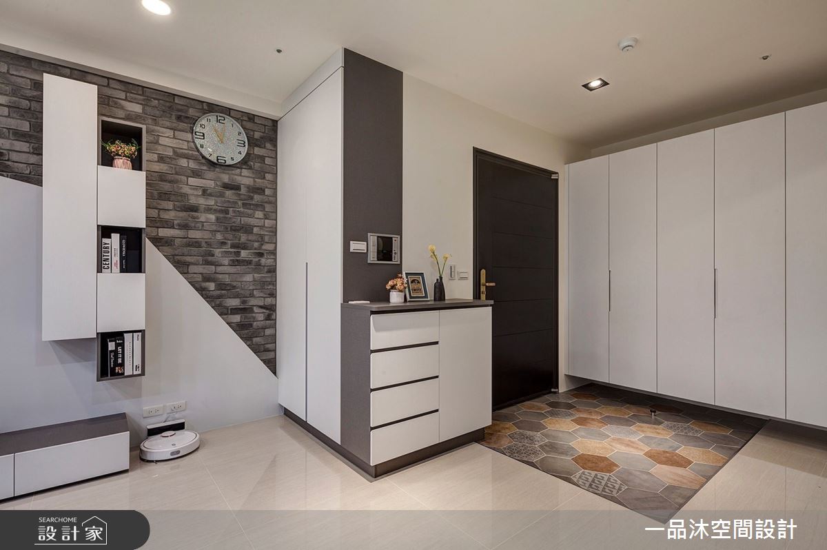 42坪新成屋(5年以下)＿現代風玄關案例圖片＿一品沐空間設計＿一品沐_08之1