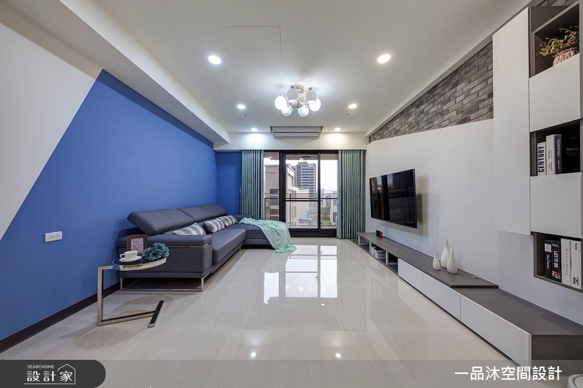 42坪新成屋(5年以下)＿現代風客廳案例圖片＿一品沐空間設計＿一品沐_08之7
