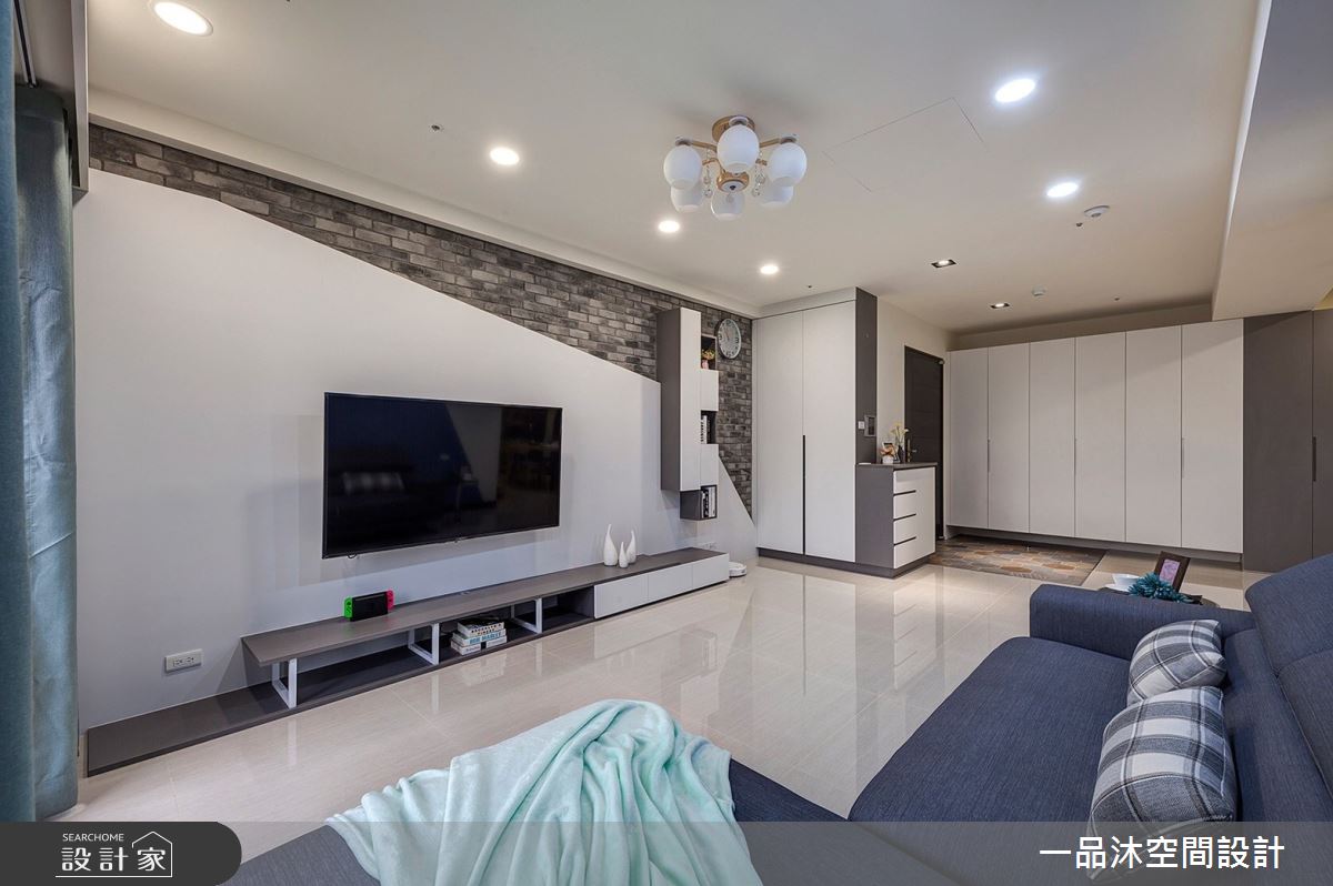 42坪新成屋(5年以下)＿現代風客廳案例圖片＿一品沐空間設計＿一品沐_08之8