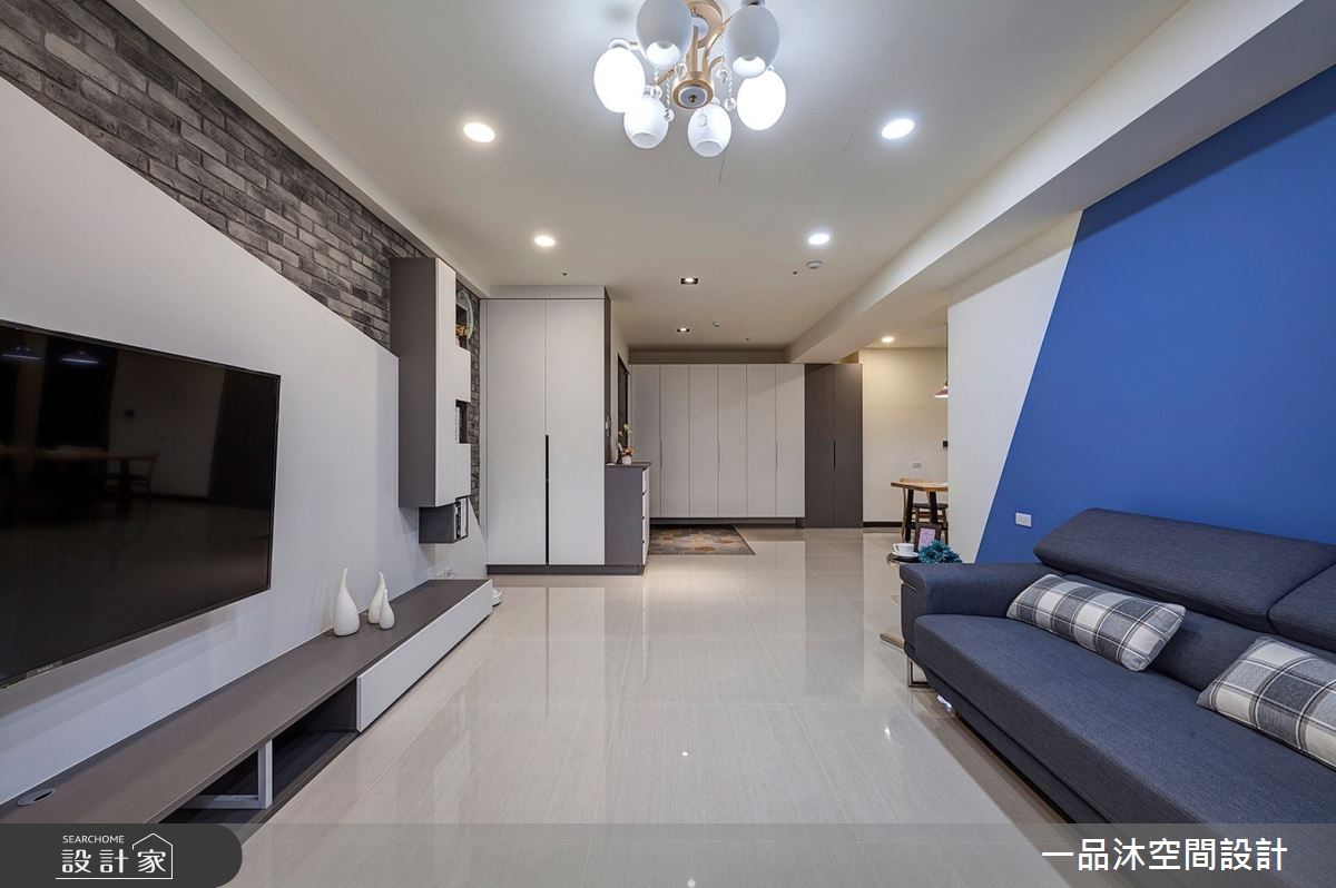 42坪新成屋(5年以下)＿現代風客廳案例圖片＿一品沐空間設計＿一品沐_08之9