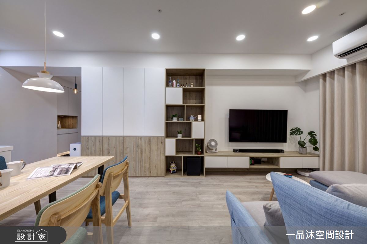 22坪新成屋(5年以下)＿混搭風客廳案例圖片＿一品沐空間設計＿一品沐_11之10