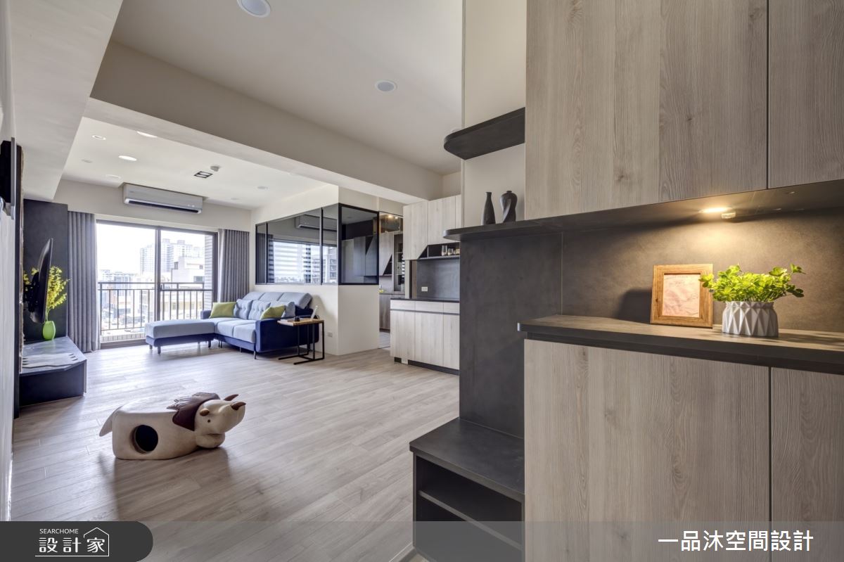 25坪新成屋(5年以下)＿現代風玄關案例圖片＿一品沐空間設計＿一品沐_14之1