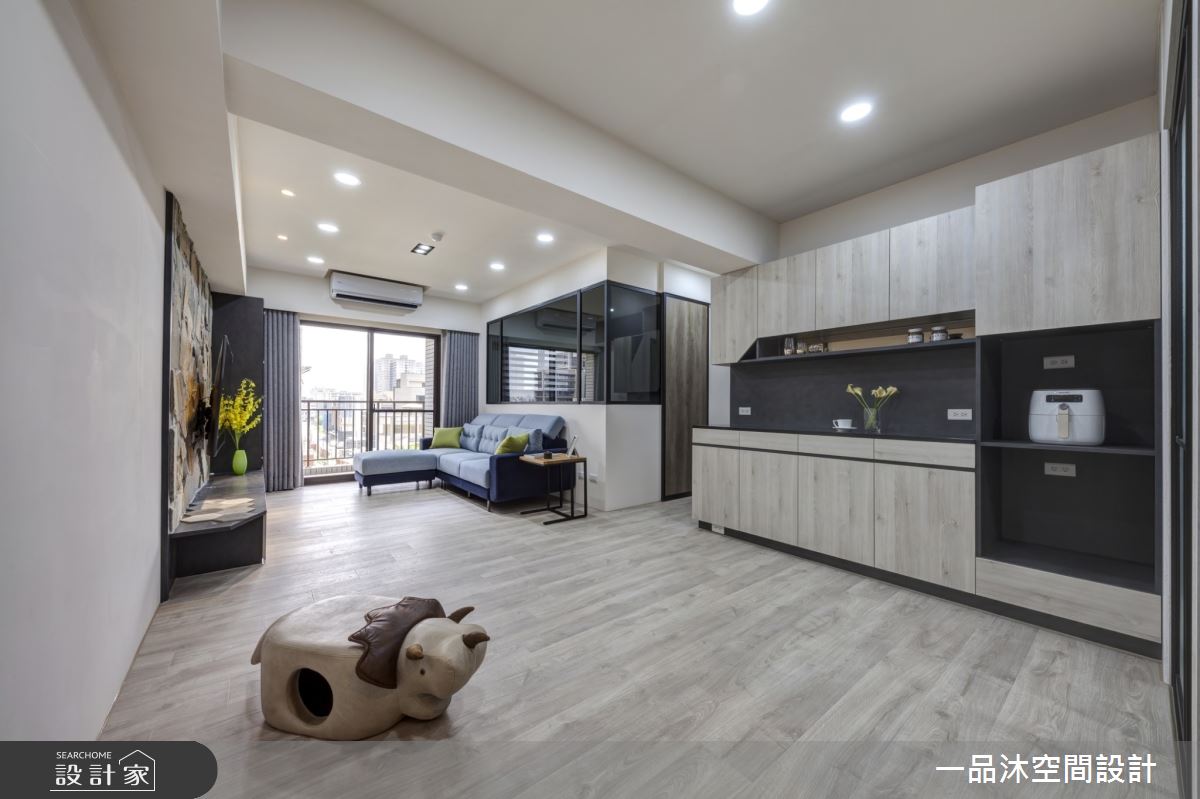 25坪新成屋(5年以下)＿現代風客廳案例圖片＿一品沐空間設計＿一品沐_14之2