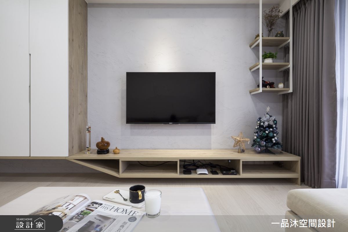 38坪中古屋(5~15年)＿北歐風客廳案例圖片＿一品沐空間設計＿一品沐_15之6