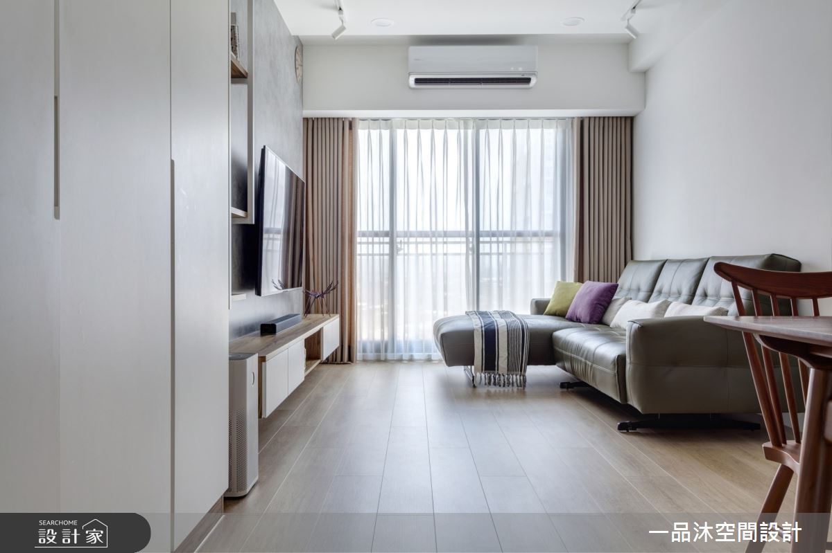18坪新成屋(5年以下)＿現代風客廳案例圖片＿一品沐空間設計＿一品沐_16之3