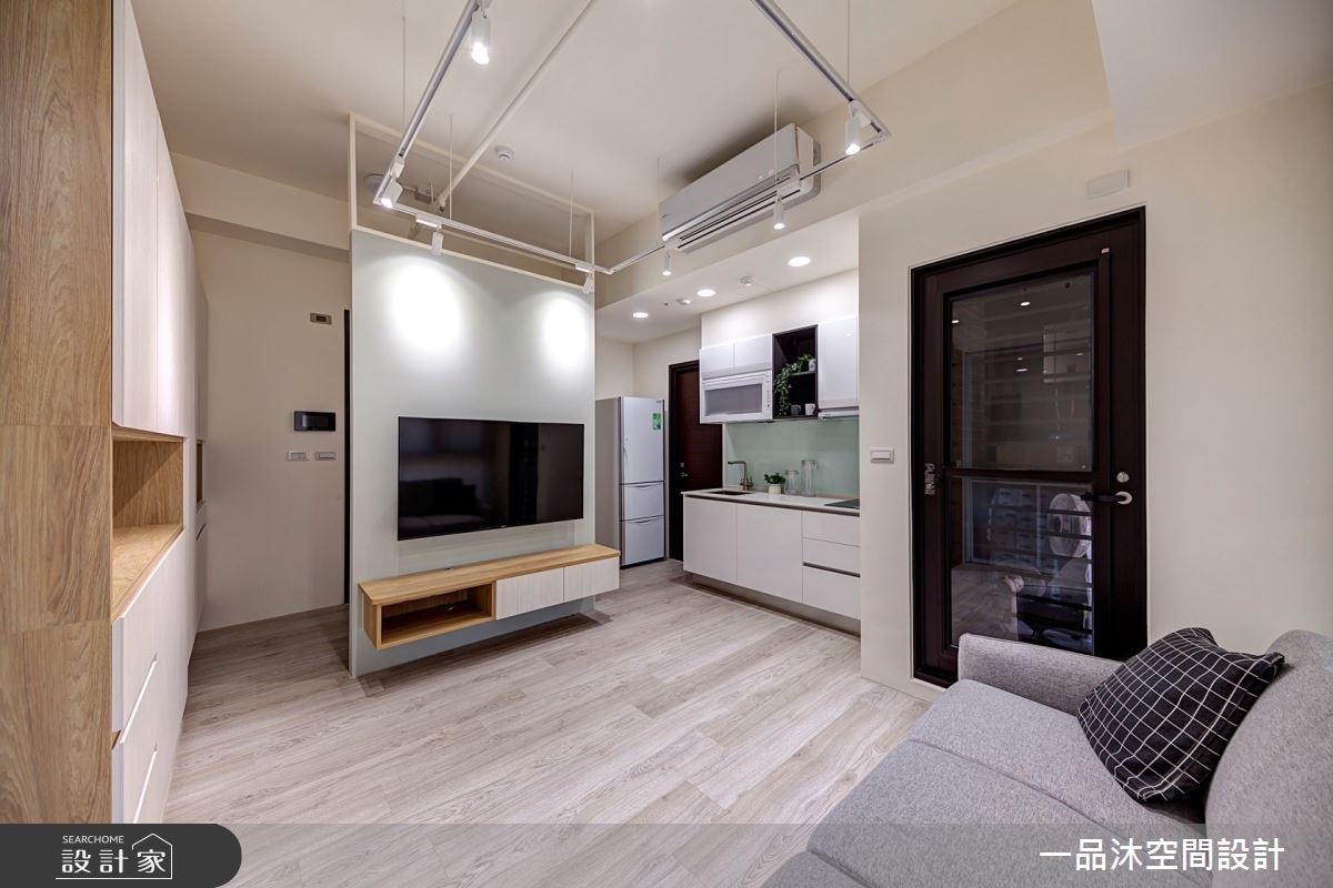 12坪新成屋(5年以下)＿現代風客廳廚房案例圖片＿一品沐空間設計＿一品沐_17之6