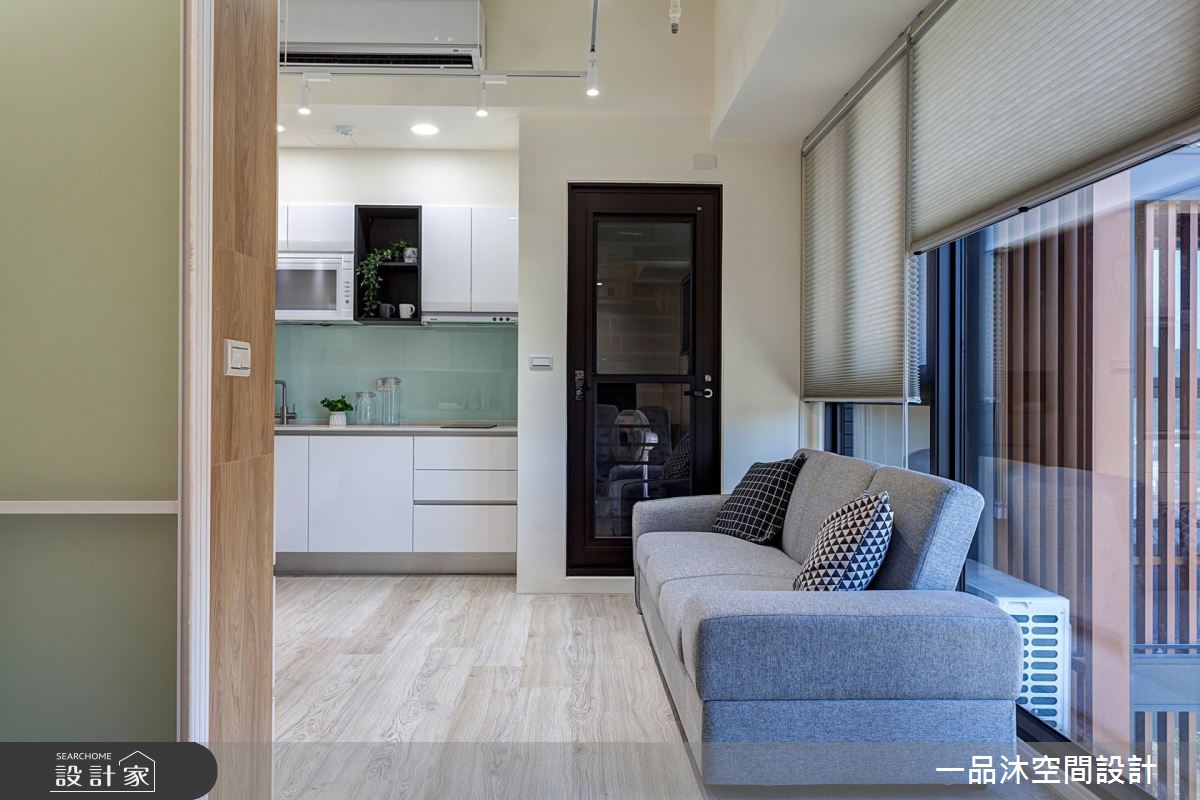 12坪新成屋(5年以下)＿現代風客廳案例圖片＿一品沐空間設計＿一品沐_17之7