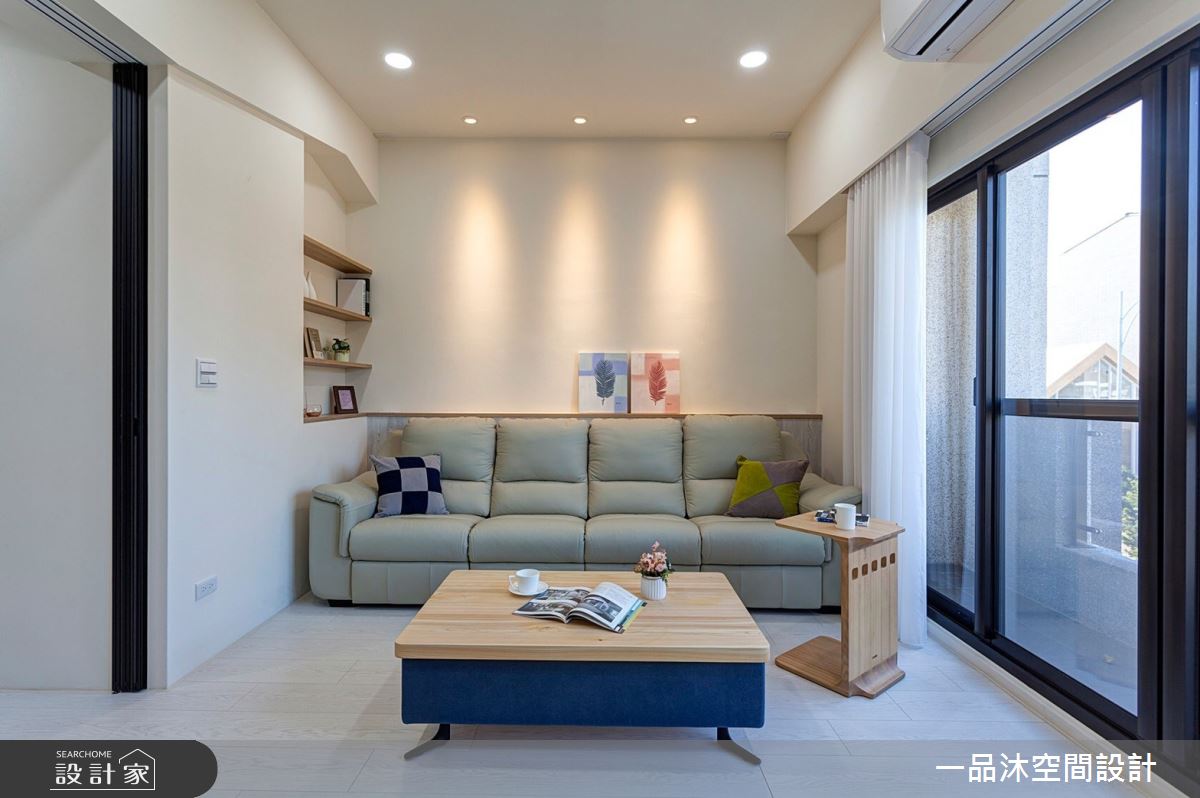 60坪新成屋(5年以下)＿混搭風客廳案例圖片＿一品沐空間設計＿一品沐_18之2