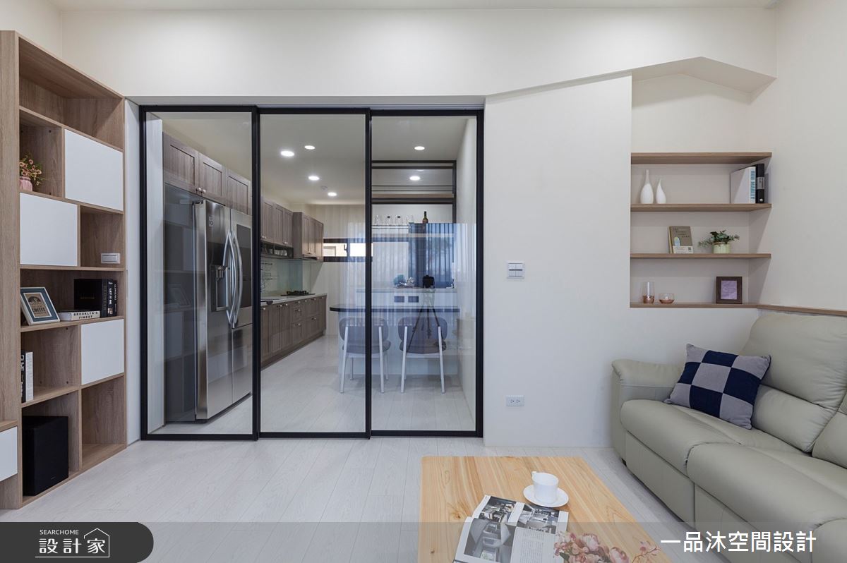60坪新成屋(5年以下)＿混搭風客廳案例圖片＿一品沐空間設計＿一品沐_18之4